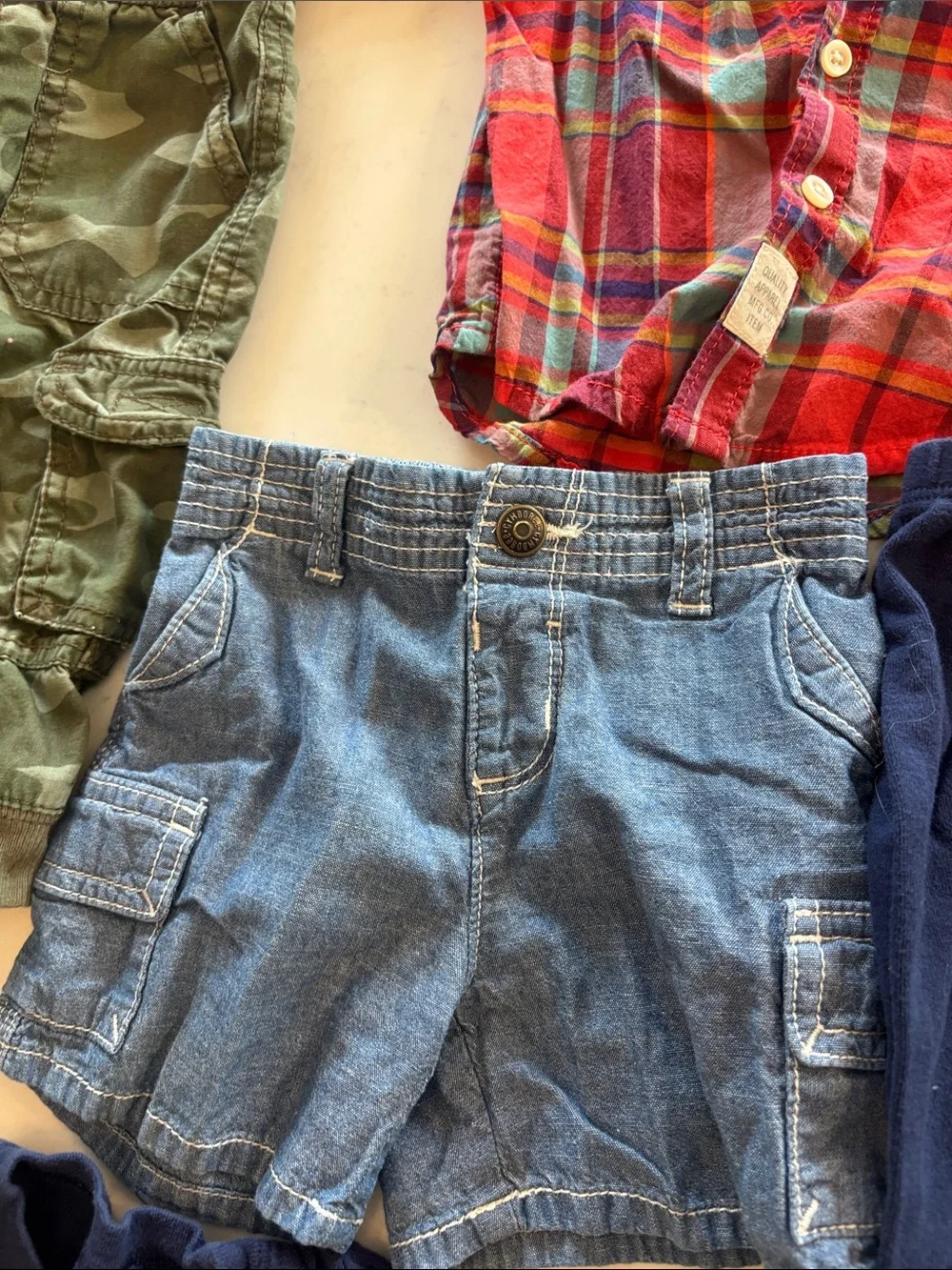 Levi’s  Dark Blue Knit Denim Jogger Pants size 9 month PLUS 16 more BUNDLE.